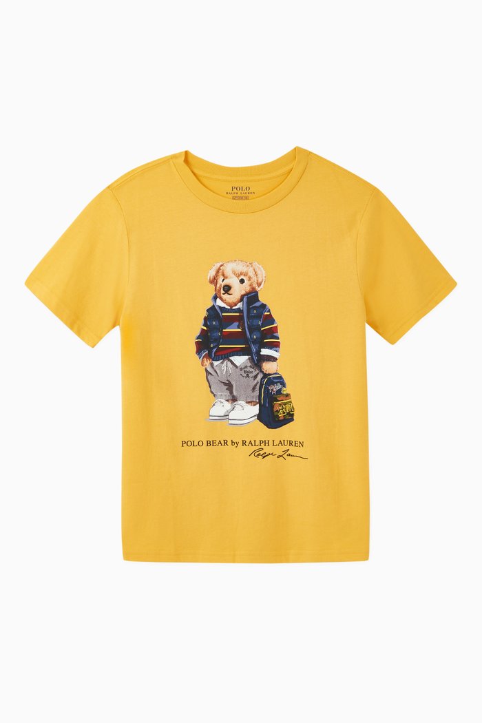 

Backpack Bear Jersey T-Shirt, Gold