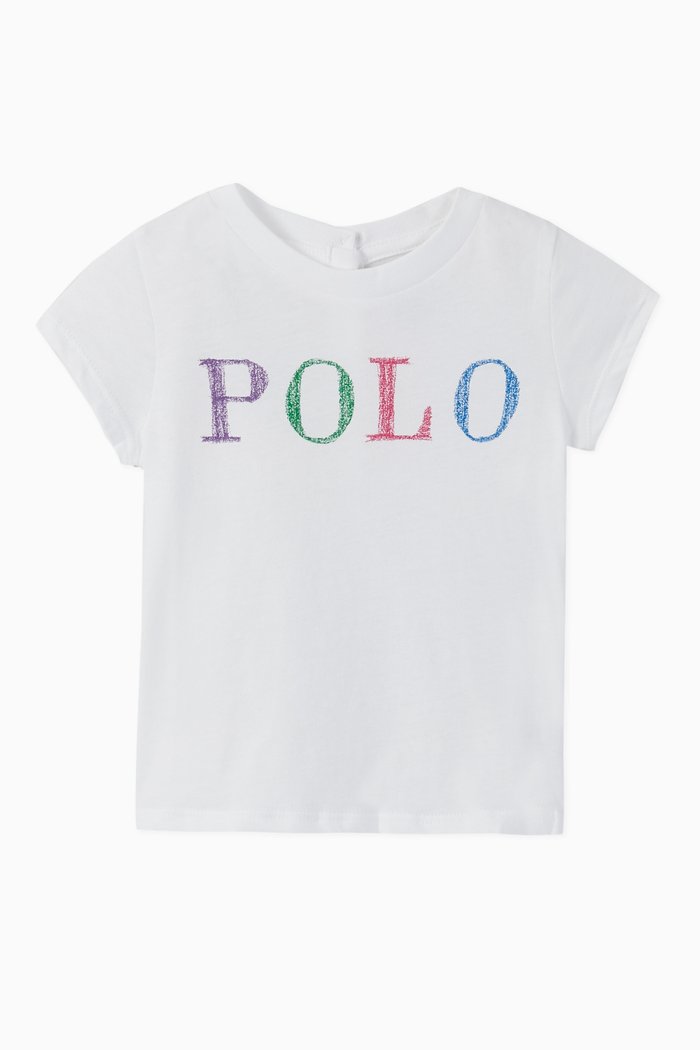 

Polo Jersey T-Shirt, White