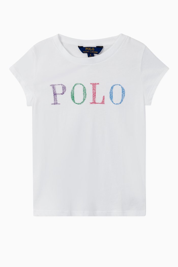 Polo Jersey T-Shirt, White