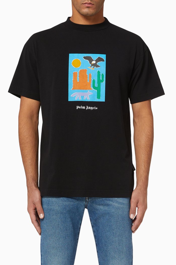 

New Folk Oversized Cotton T-Shirt, Black