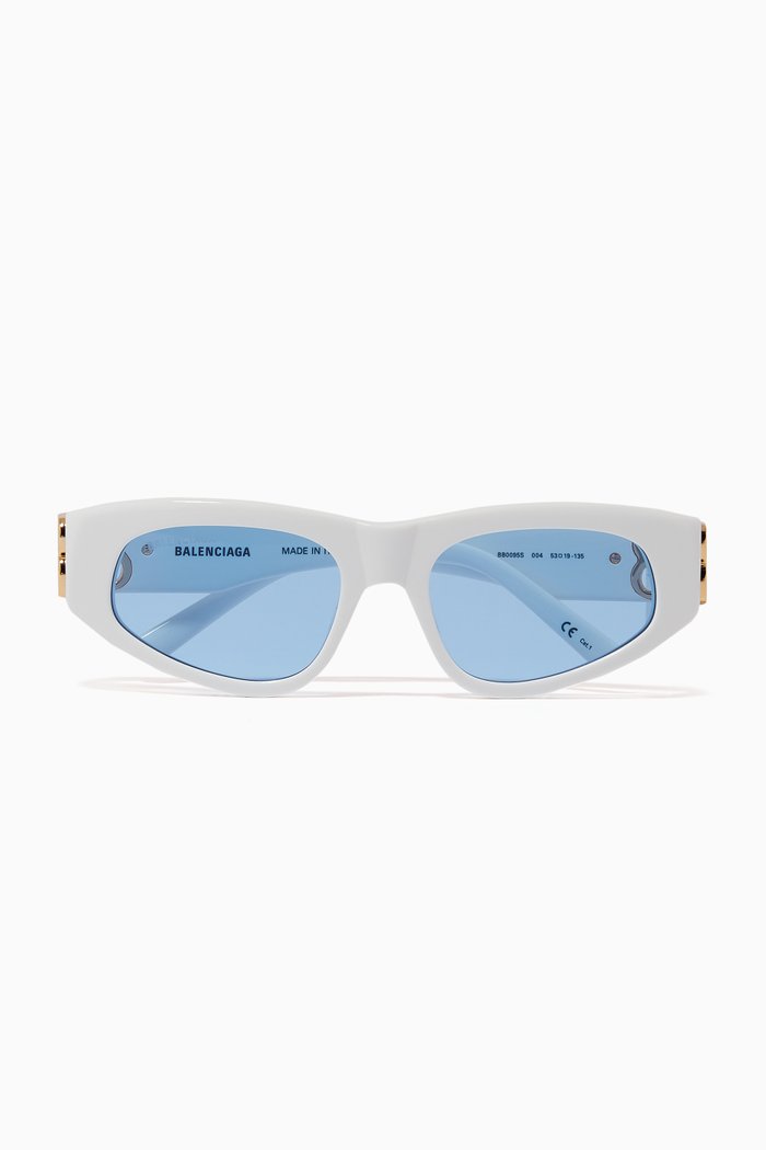 

Dynasty D-Frame Sunglasses in Acetate, Gold