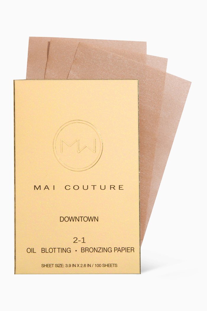 

2-in-1 Blot/ Bronze Downtown Blotting Sheet, Multicolour