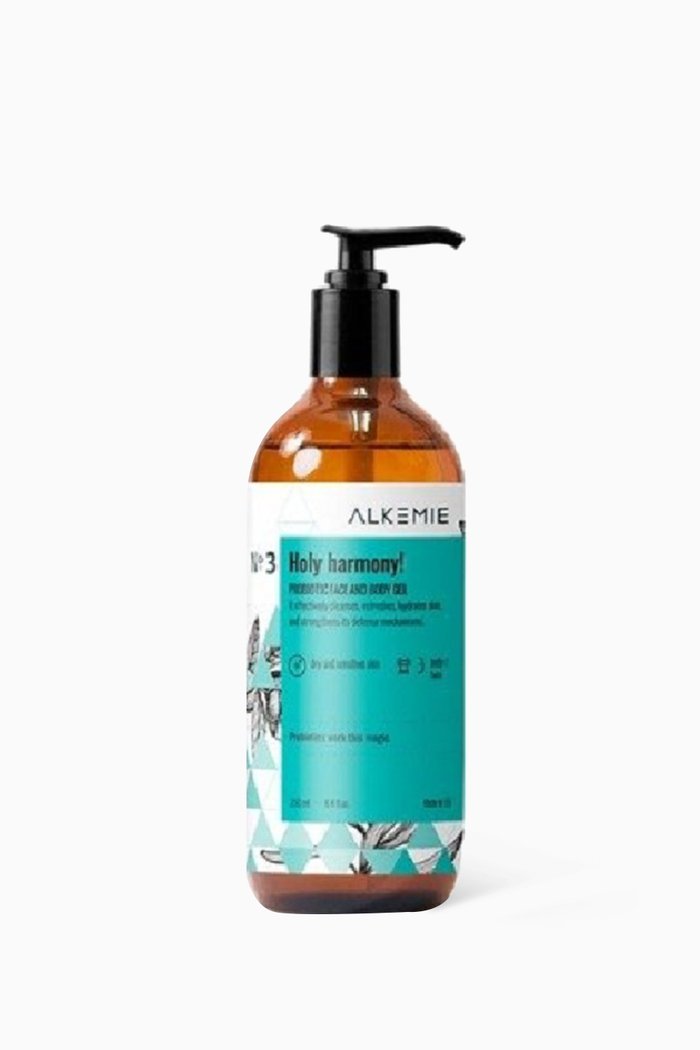

Holy Harmony Probiotic Face and Body Cleansing Gel, 250ml, Multicolour