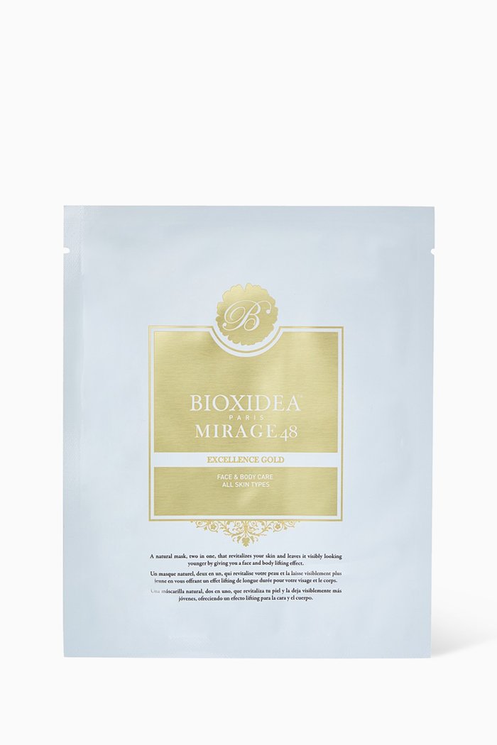 

Mirage48 Excellence Gold Face & Body Mask, Multicolour