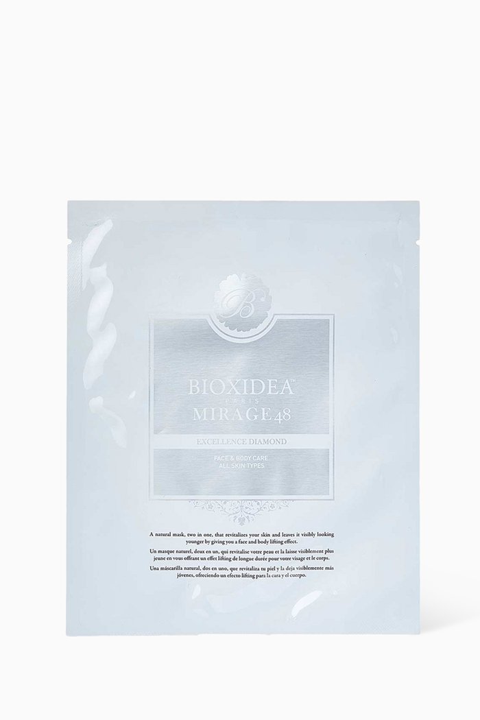 

Mirage48 Excellence Diamond Face & Body Mask, Multicolour