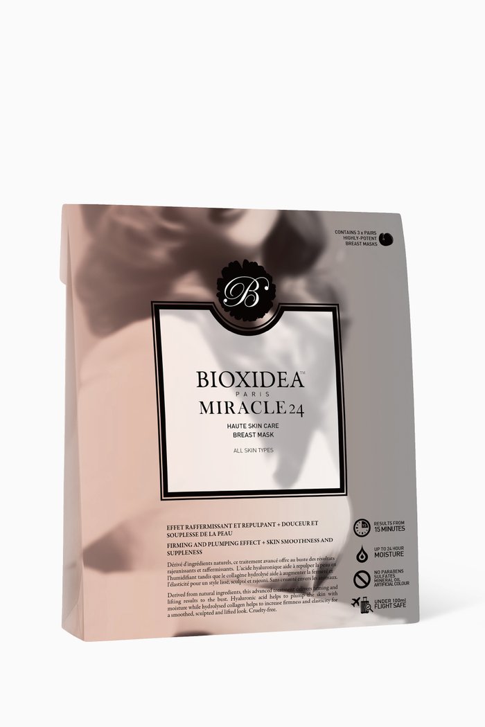 

Miracle24 Breast Mask, Set of Three, Multicolour
