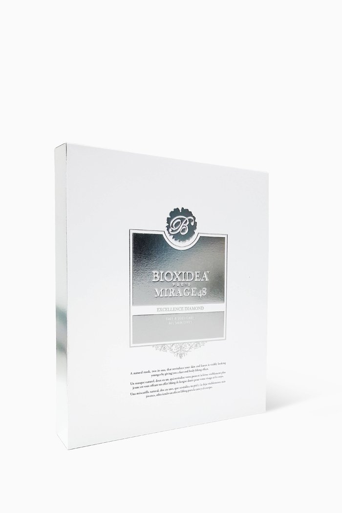 

Mirage48 Excellence Diamond Face & Body Mask, Set of Three, Multicolour