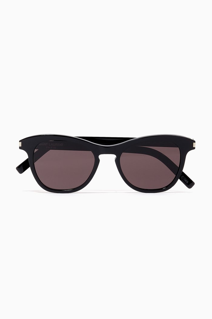 

SL 356 Butterfly Sunglasses, Black