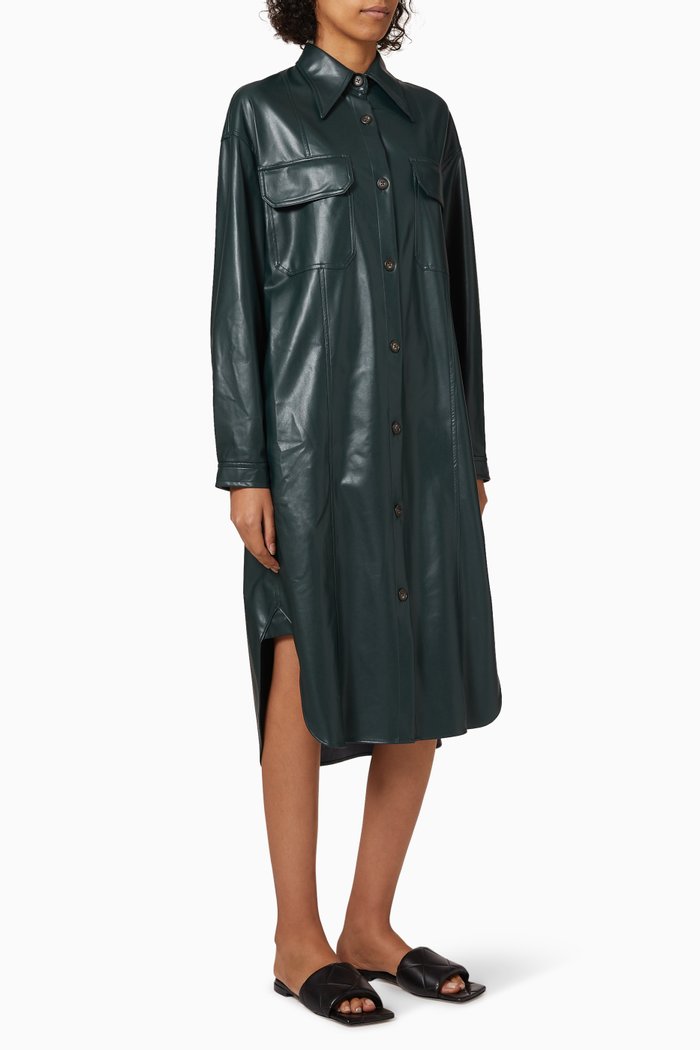 

Siobhan Shirt Dress, Green