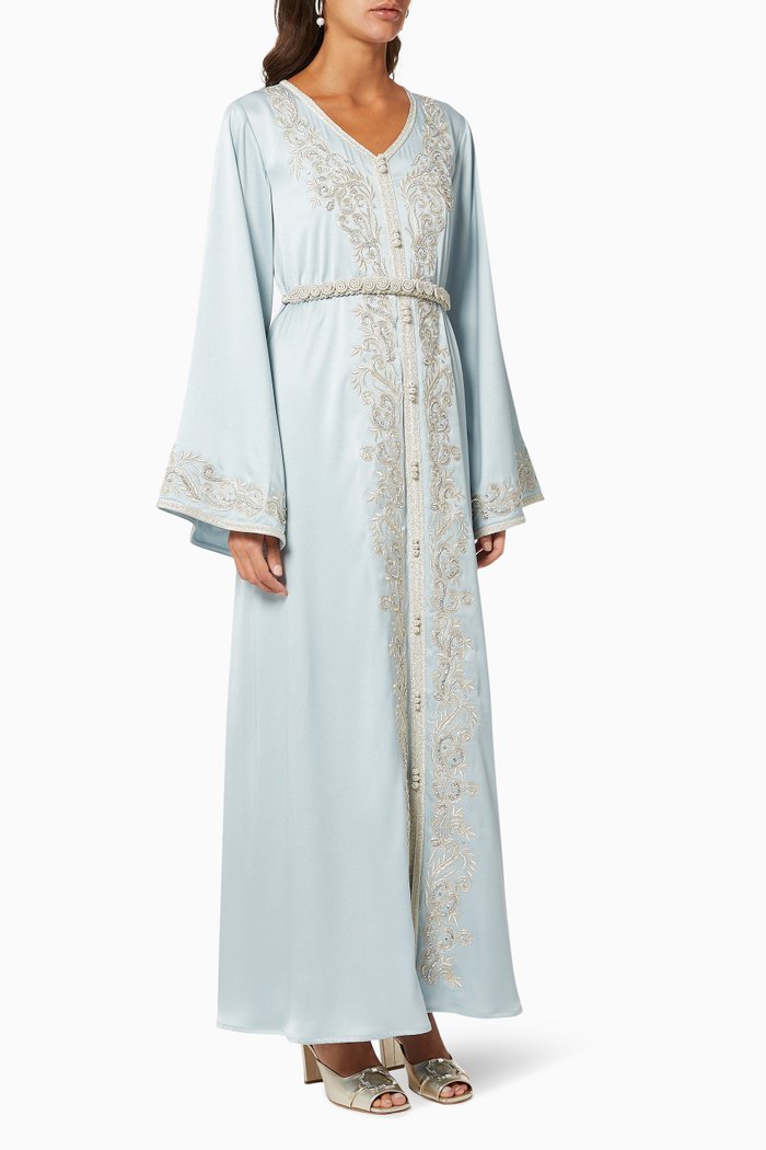 

Moroccan Style Kaftan, Blue