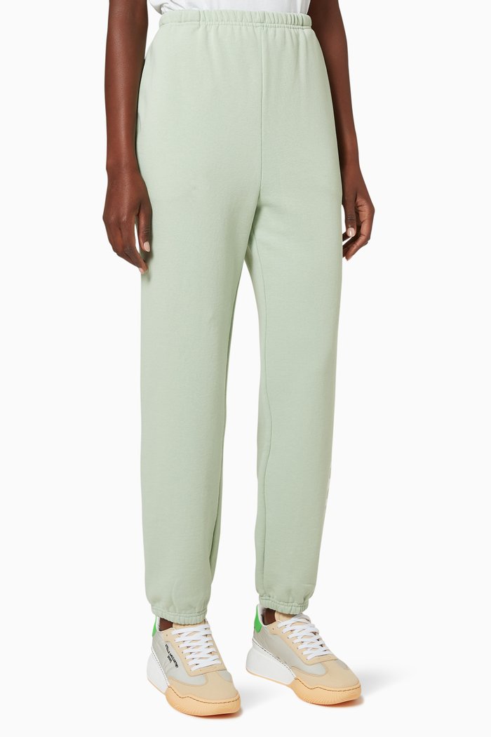 

Logo Cotton Sweatpants, Green