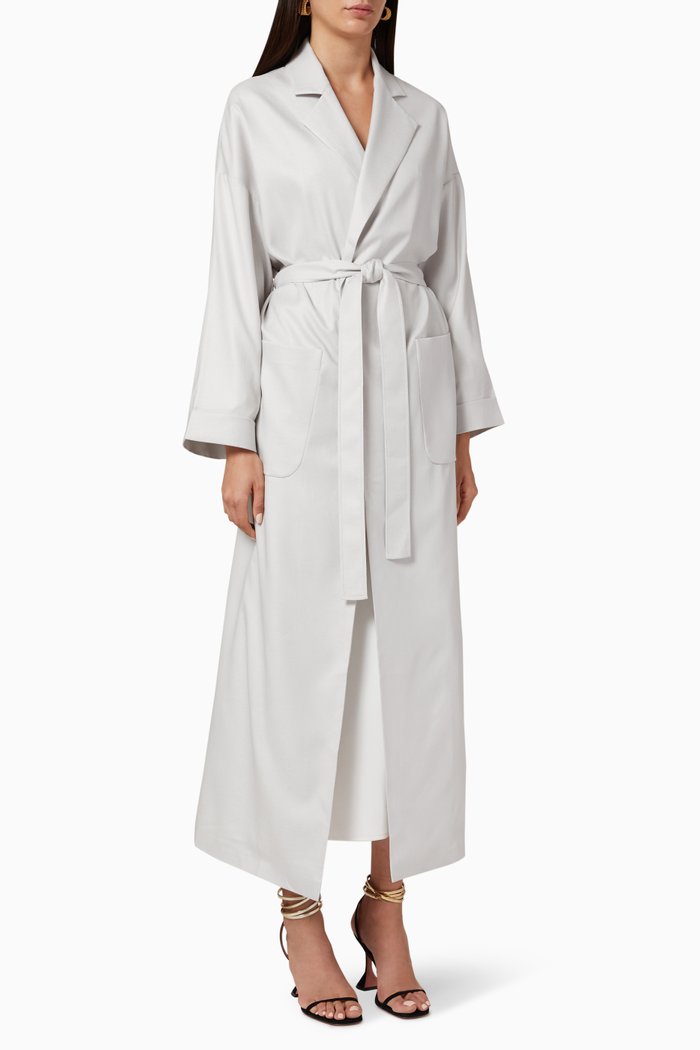 

Artimisia Twill Coat, Grey