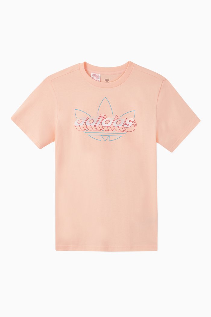 

Trefoil Graphic T-Shirt, Pink