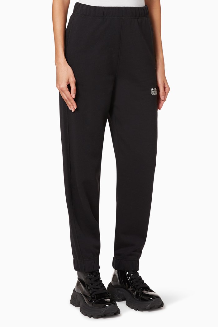 Isoli Fleece Sweatpants, Black