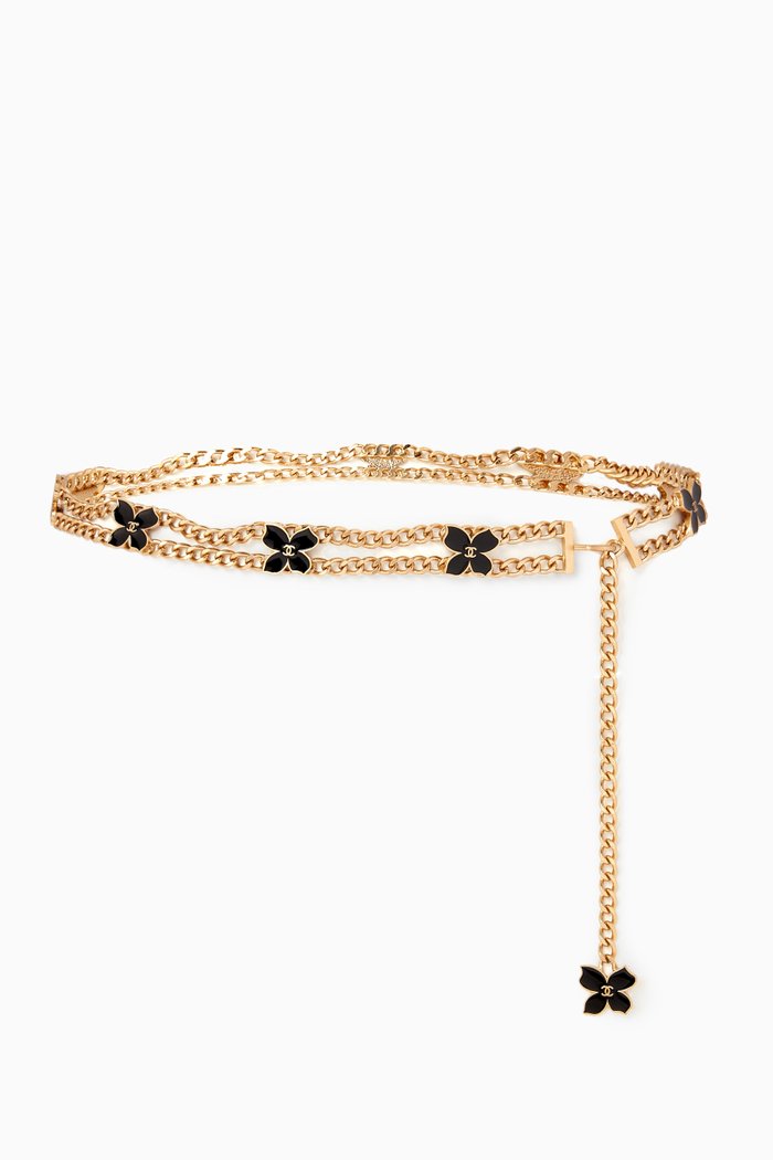 

CC Chain Belt, Metallic