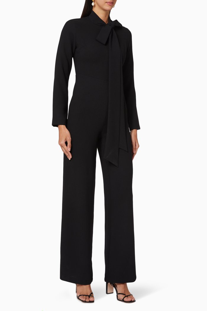 

Tie Detailed Jumpsuit, Black