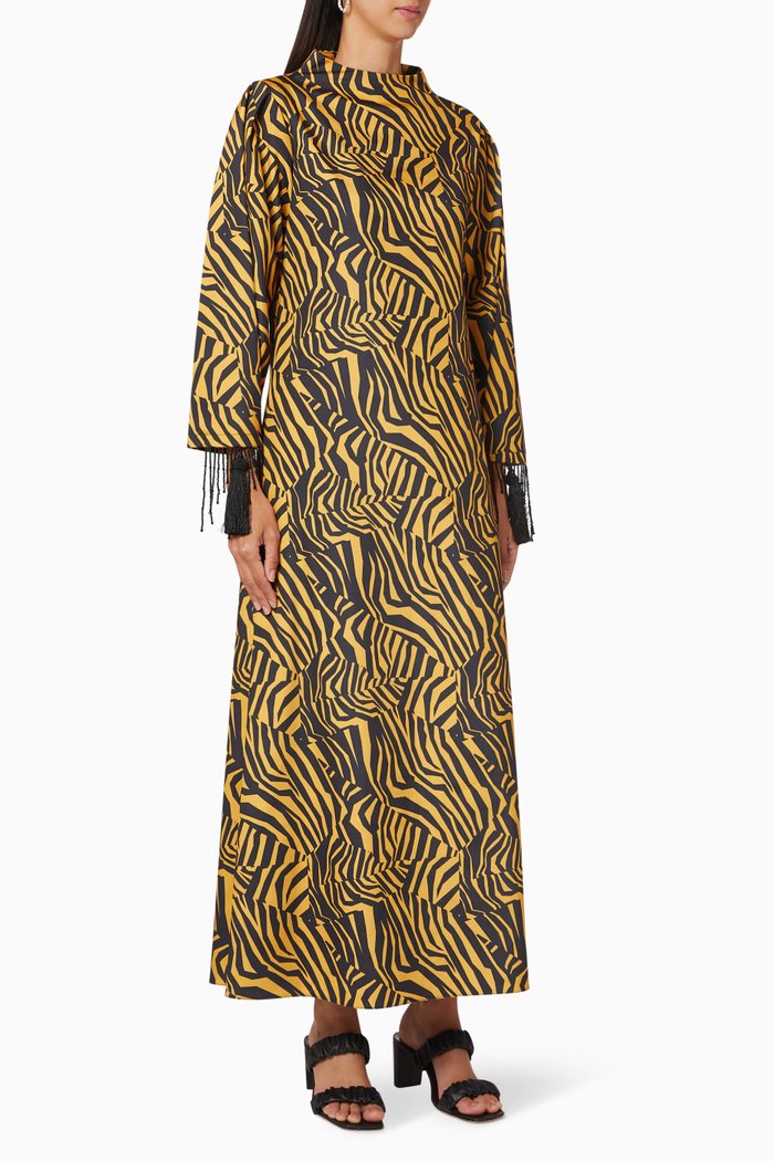 

Zebra Print Dress, Multicolour