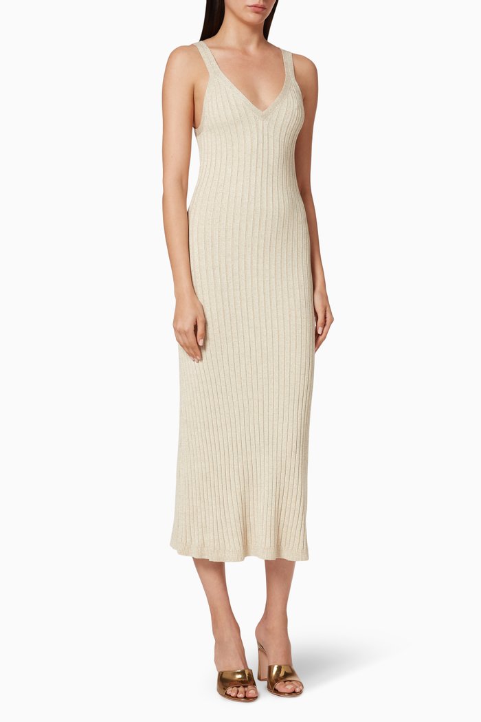 

Goldie Knit Dress, Neutral