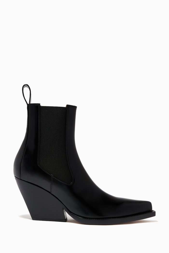 

BV Lean Boots in Brushed Calfskin, Black