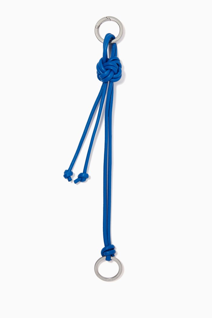 

Key Ring in Nappa, Blue