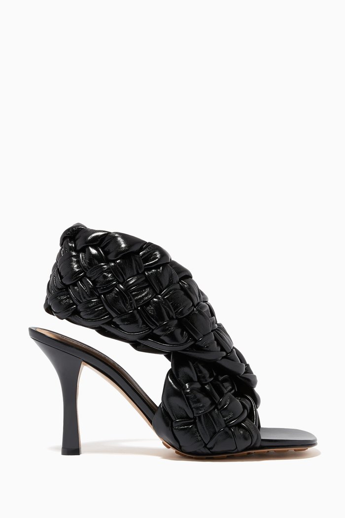 

The Board Sandals in Nappa, Black