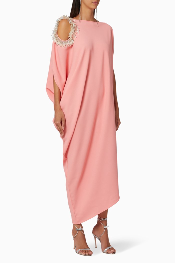 

Sequin Embroidered Dress, Pink