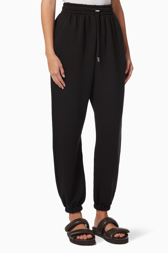 

Vanessa Fleece Sweatpants, Black