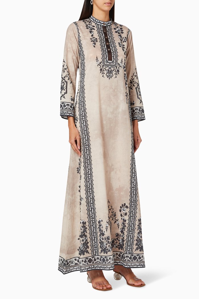 

Mandawa Gayatri Silk Maxi Dress, Multicolour