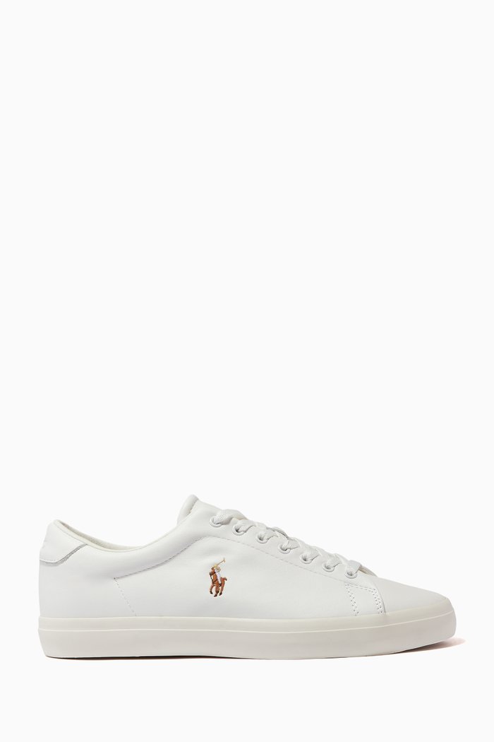 

Longwood Sneakers in Leather, White