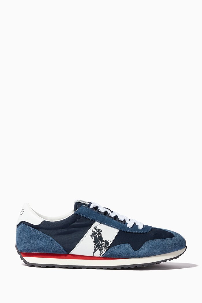 

Train 90 Sneakers in Suede, Blue
