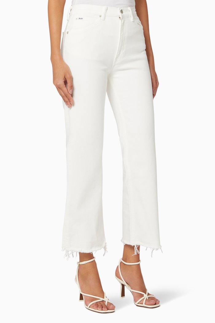 

Laight Cropped Flare, White