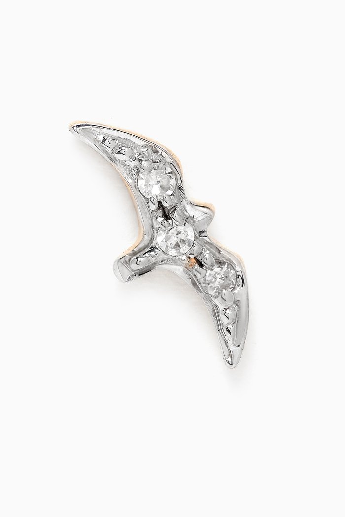 

Volant Diamond Single Stud in 14kt Yellow Gold