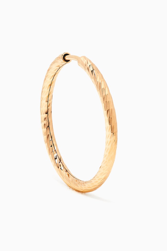 

Alba 20 Hoop Earrings in 14kt Yellow Gold