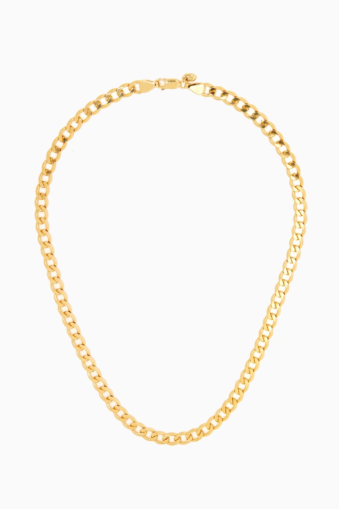 

Forza Necklace 43 in Gold Plated Silver, Yellow
