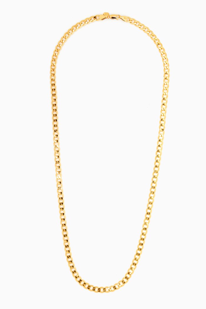 

Forza Necklace 43 in Gold Plated Silver, Yellow