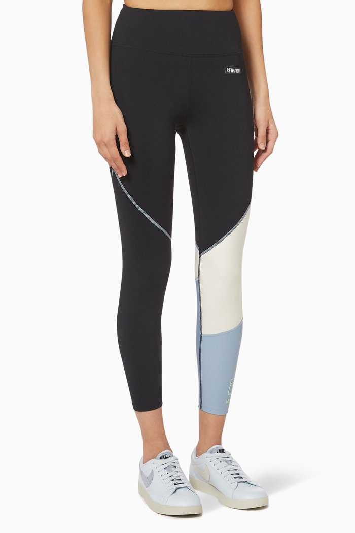 

Retriever Colour Block Leggings, Black