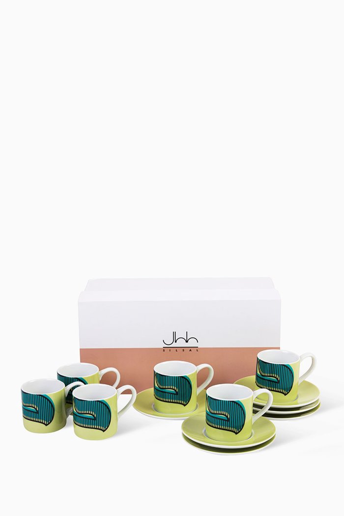 

Hubb Espresso Cups Gift Box, Set of 6, Multicolour