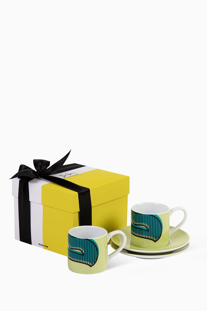 

Hubb Espresso Cups Gift Box, Set of 2, Multicolour