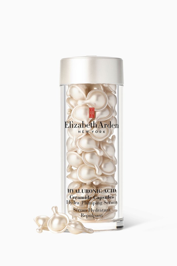

Hyaluronic Acid Ceramide Capsules Hydra-Plumping Serum, 60 capsules, Colourless