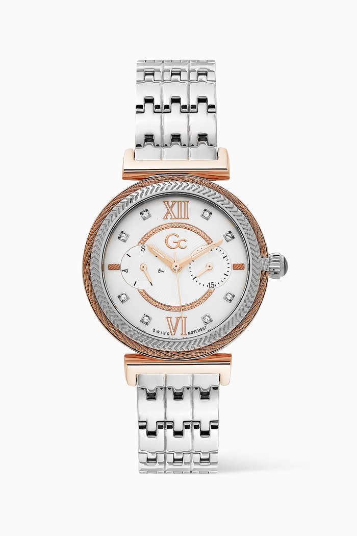 

CableChic Quartz Watch, 38mm, Silver