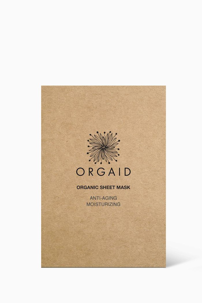 

Anti-Aging & Moisturizing Organic Sheet Mask, Multicolour