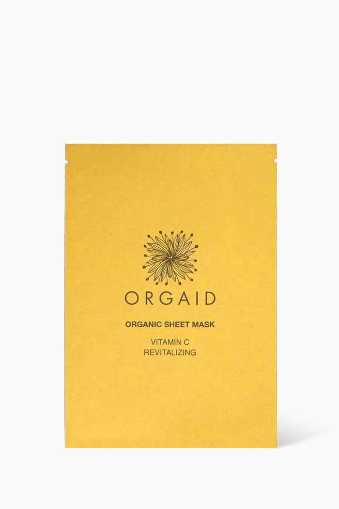 

Vitamin C & Revitalizing Organic Sheet Mask, Multicolour