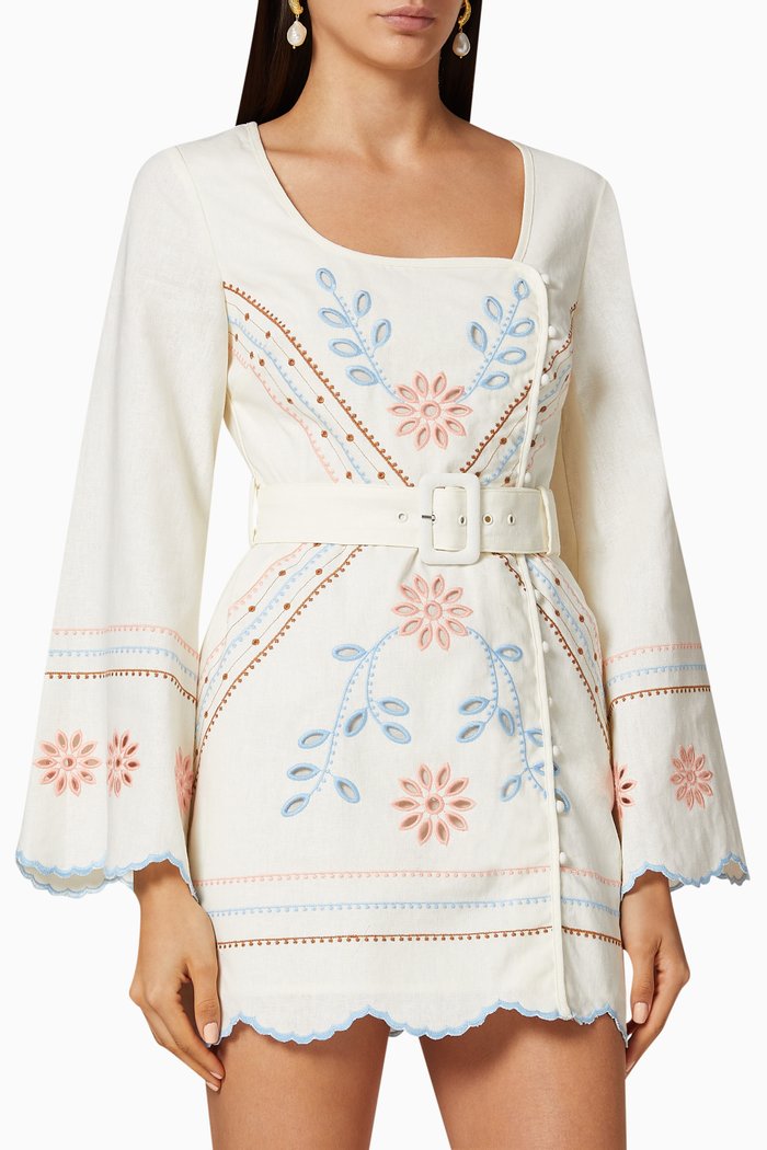 

Heavenly Creatures Mini Dress, White