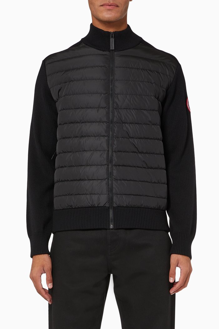 

Hybridge Knit Jacket, Black