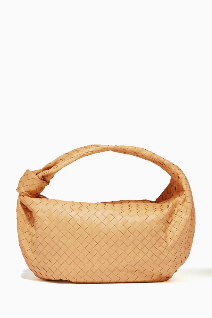

The Jodie Bag in Intrecciato Nappa, Neutral