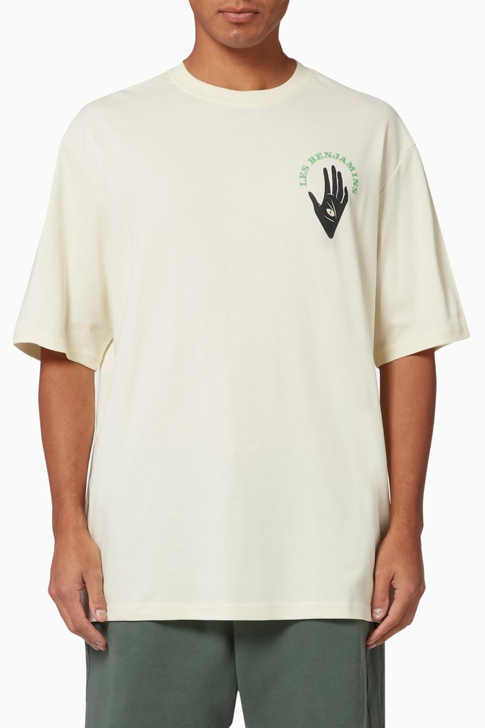 

Logo Oversized Cotton T-Shirt, White