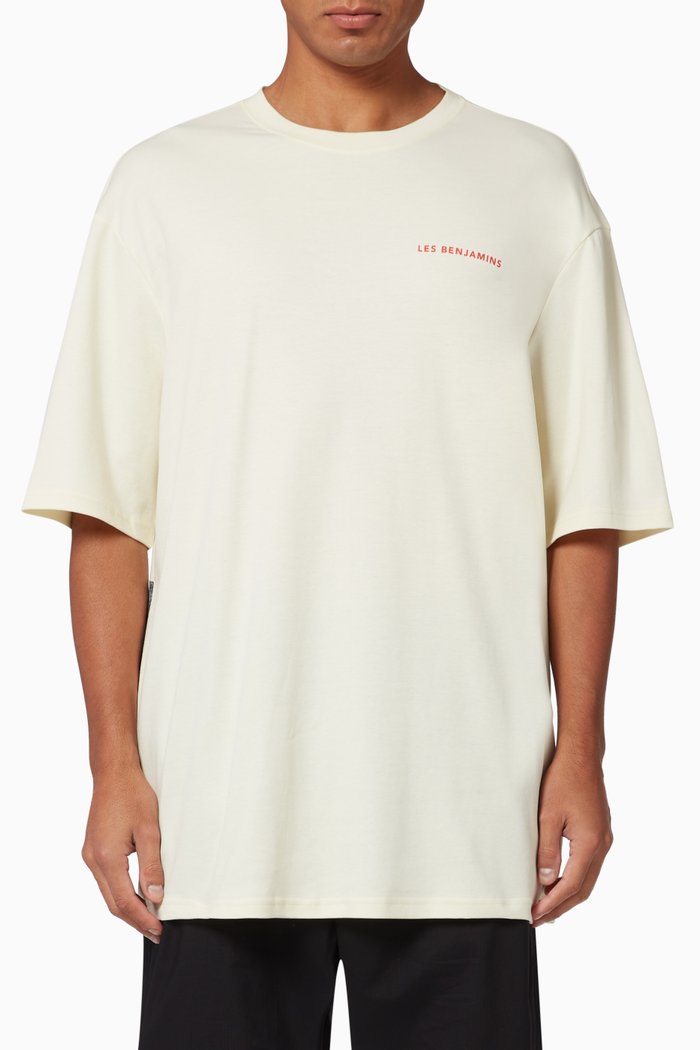 

Logo Oversized Cotton T-Shirt, White