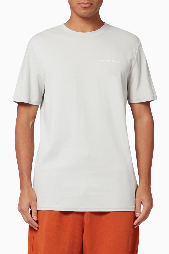 

Logo Cotton T-Shirt, Grey