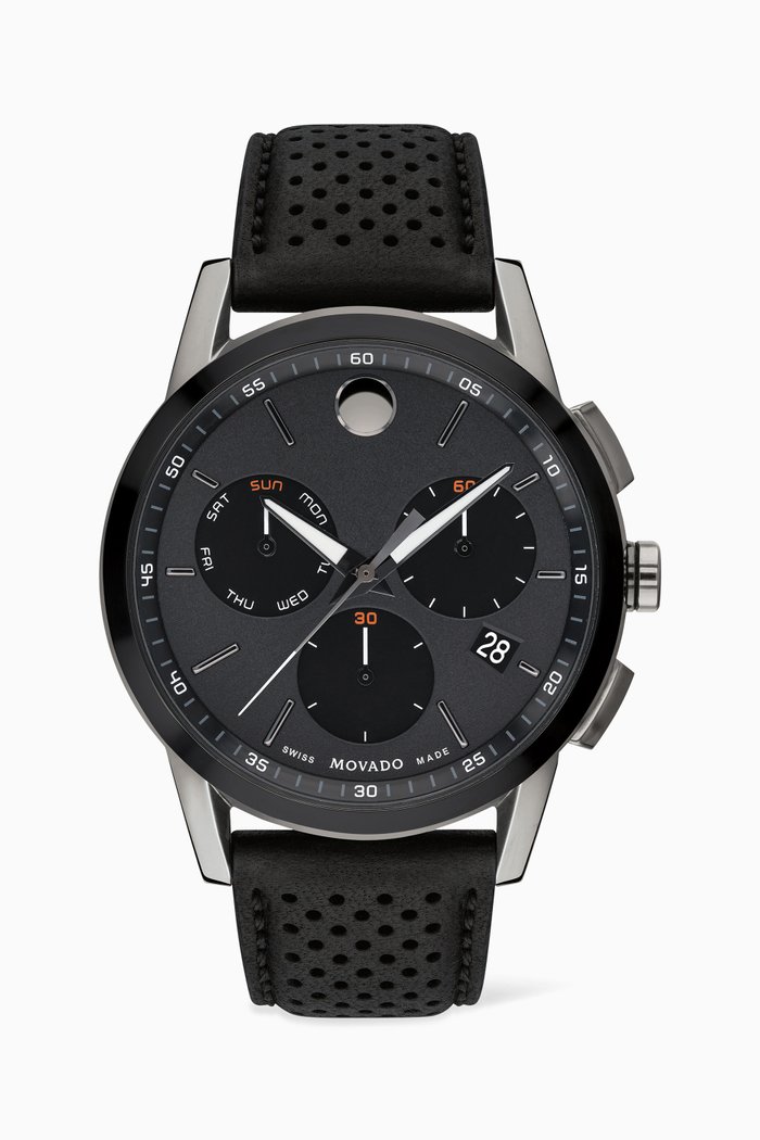 Museum Sport Chronograph Watch, Black