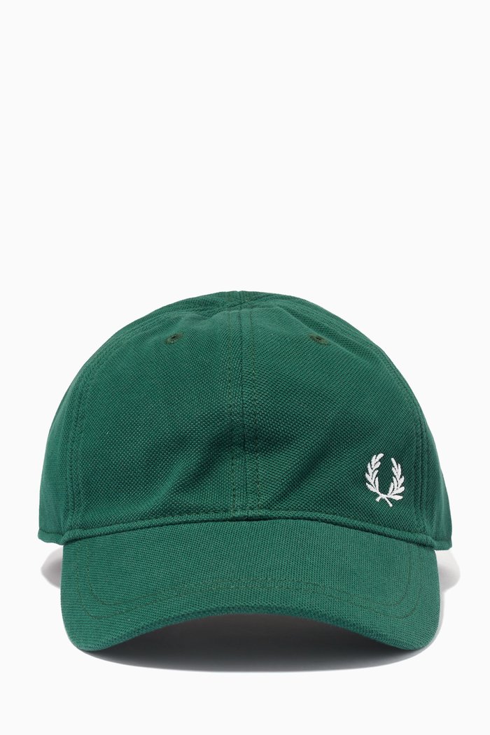 

Classic Cotton Piqué Cap, Black